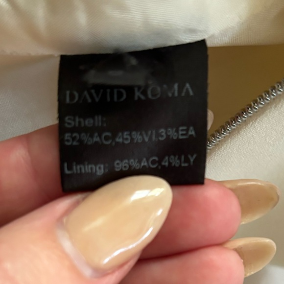 Designer David Koma Bridal Jacket - Picture 6 of 6